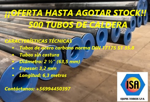 Tubos Calderas Industriales